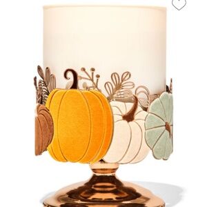 Bath & Body Works 3-wick Pumpkin Ring (Fall 2024) Candle Holder